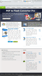 Mobile Screenshot of pdf-to-flash-converter.com